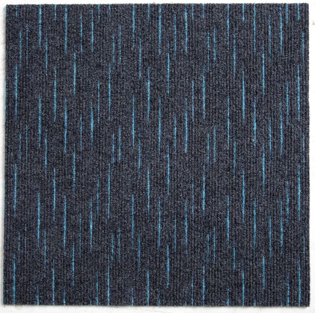 Heckmondwike Array Carpet Tile Array Peacock 50 X 50 cm