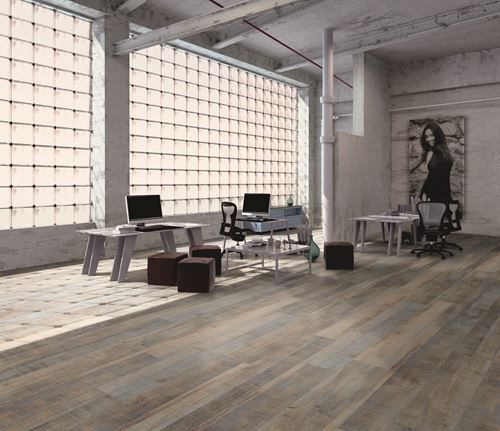 Polyflor Expona Commercial Blue Salvaged Wood 4103 Polyflor Expona Commercial Blue Salvaged Wood 4103