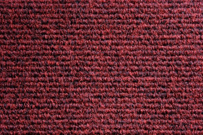 Heckmondwike Broadrib Carpet Tile Claret 50 X 50 cm