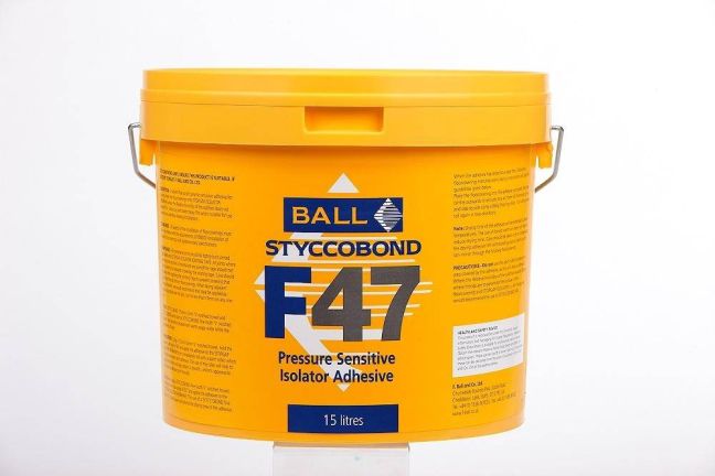 F Ball Styccobond F47 Pressure Sensitive Adhesive 15L F Ball Styccobond F47 Pressure Sensitive Adhesive 15L
