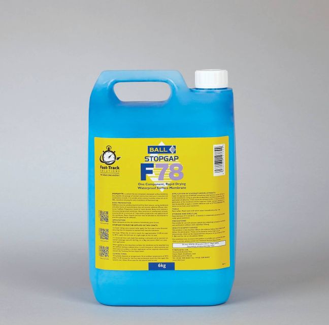 F Ball Stopgap F78 Waterproof Surface Membrane 6KG F Ball Stopgap F78 Waterproof Surface Membrane 6KG