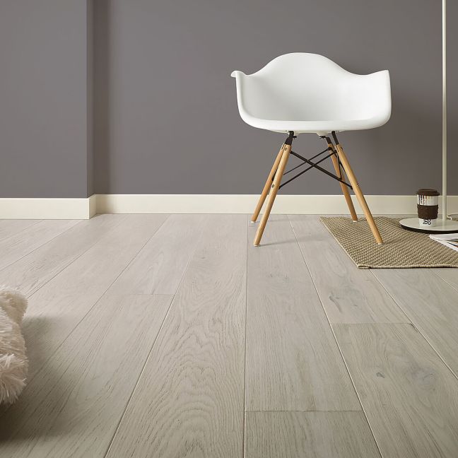Flooring Hut Burleigh Thistle 5G LOC White Brushed & Matt Lacquered 14mm/180mm/1800mm Engineered Wood