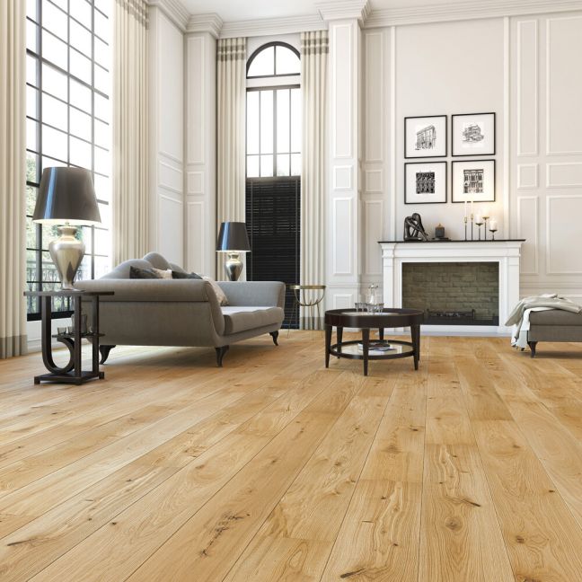 Flooring Hut Burleigh Thistle 5G LOC Brushed & Matt Lacquered 14mm/207mm/2200mm Engineered Wood