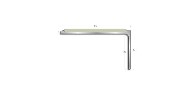 Gradus  Stair Nosing AS11 2.44m