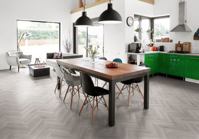 Luvanto Design Traditional Herringbone Pearl Oak Luvanto Design Traditional Herringbone Pearl Oak