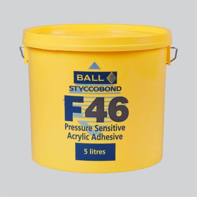 F Ball Pressure Sensitive Styccobond F46 Adhesive 5L F Ball Pressure Sensitive Styccobond F46 Adhesive 5L