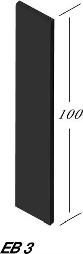Quantum EB3 Flat Skirting 100mm