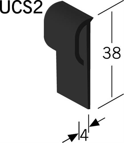 Quantum UCS2 Universal Capping Strip 2m Lengths Quantum UCS2 Universal Capping Strip 2m Lengths