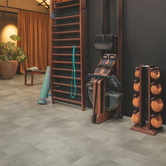 Quick Step Vinyl Luxury Tile Alpha Oro Base Concrete Rock AVSTT40234 Quick Step Vinyl Luxury Tile Alpha Oro Base Concrete Rock AVSTT40234
