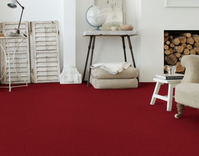 Brockway Carpets Dimensions Plain 40 Ruby