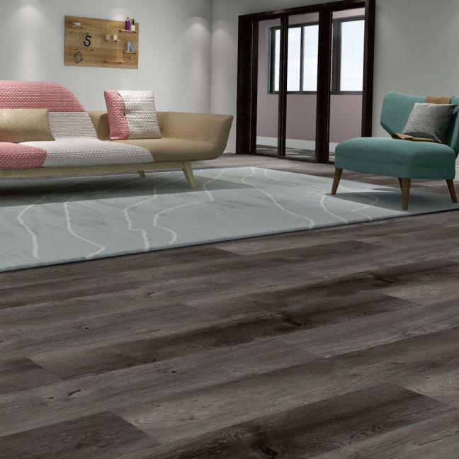 Flooring Hut Burrnest Click SPC Rigid Core - Rustic Grey