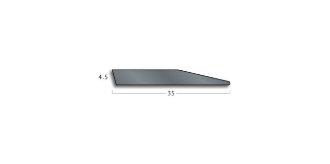 Gradus T450 4.5mm Diminishing Strip Gradus T450 4.5mm Diminishing Strip