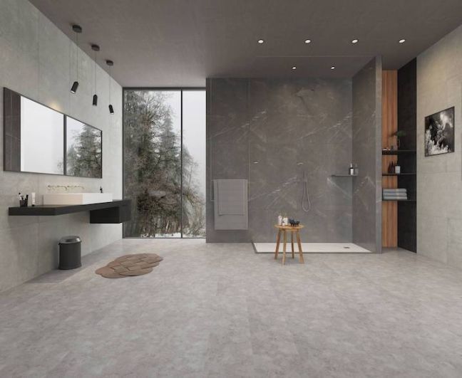 Terrazzo Blue Stone Terrazzo Blue Stone