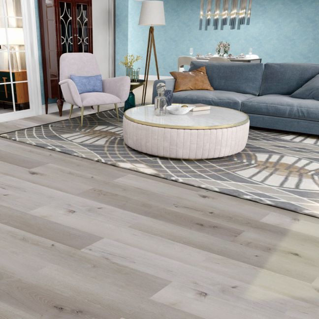 Flooring Hut Burrnest Click SPC Rigid Core - White Ash