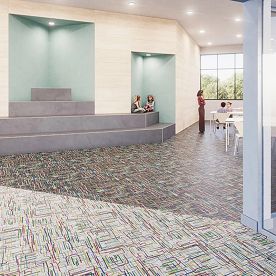 Forbo Flotex created by Galeote Carpet Chalkboard Lienzo 340007F