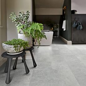 Polyflor Camaro Rigid Core PUR Tile Tribeca Cement 4151 Polyflor Camaro Rigid Core PUR Tile Tribeca Cement 4151