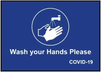 Wash your Hands COVID19 Mat 85cm x 60cm Wash your Hands COVID19 Mat 85cm x 60cm