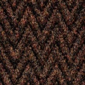 Burmatex Chevrolay 50 Heavy Contract Entrance Carpet Tiles 6239 Theta Brown
