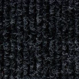 JHS Roma Cord Carpet Black 78