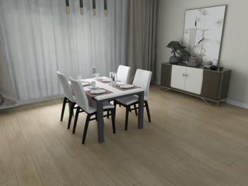 Bleached White Oak Impervia Flooring