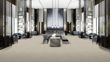 Forbo Acoustic Sarlon 19 dB Material Clay Cement 573T4319 Forbo Acoustic Sarlon 19 dB Material Clay Cement 573T4319