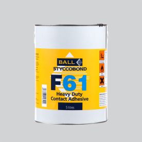 F Ball Styccobond F61 Heavy Duty Contact Adhesive 5L F Ball Styccobond F61 Heavy Duty Contact Adhesive 5L