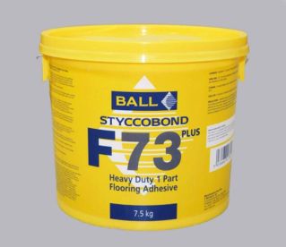 F Ball Styccobond F73 Plus Heavy Duty 1 Part Flooring Adhesive 7.5KG