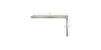 Gradus Stair Nosing AS11 2.44m Gradus Stair Nosing AS11 2.44m