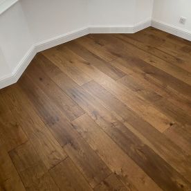 Flooring Hut Burleigh Blossom Hand-Scraped Distressed, Cognac Stained & UV Oiled French Oak 20/6 190mm 1900mm Engineered Wood Flooring Hut Burleigh Blossom Hand-Scraped Distressed, Cognac Stained & UV Oiled French Oak 20/6 190mm 1900mm Engineered Wood
