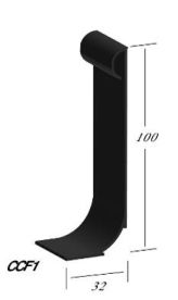 Quantum Combined Cove Former and Capping Strip CCF1 2m