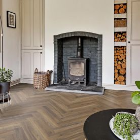 Polyflor Camaro Rigid Core PUR Herringbone Plank Astoria Oak RPQ4147 Polyflor Camaro Rigid Core PUR Herringbone Plank Astoria Oak RPQ4147