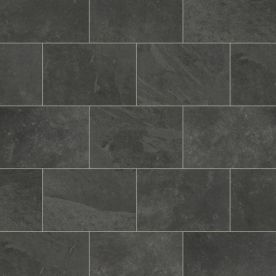 Karndean Knight Tile Black Riven Slate ST15 Karndean Knight Tile Black Riven Slate ST15