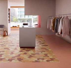 terracotta shaped wood