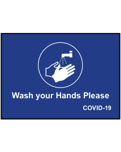 Wash your Hands COVID19 Mat 85cm x 60cm