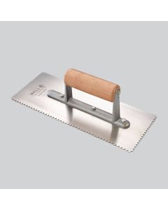 F Ball Trowel V Notch Fine 1.5mm x 5mm