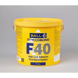 F Ball Styccobond F40 High Tack Adhesive 5L