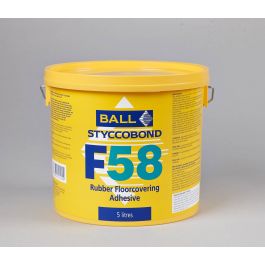 F Ball Styccobond F58 Rubber Adhesive 5L