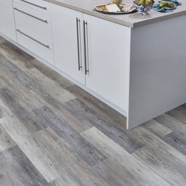 Flooring Hut Burrnest Rigid Core - Driftwood Grey Oak 160 Click