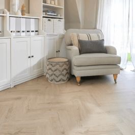 Flooring Hut Burleigh Herringbone - Prime Oak